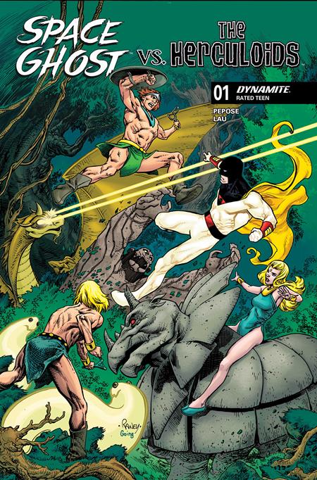Space Ghost vs The Herculoids #1 - Tom Raney Variant (Pre-Order) C34-P37