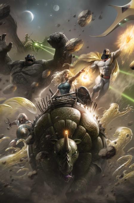 Space Ghost vs The Herculoids #1 - Francesco Mattina Limited Virgin Variant (Pre-Order) C34-P38