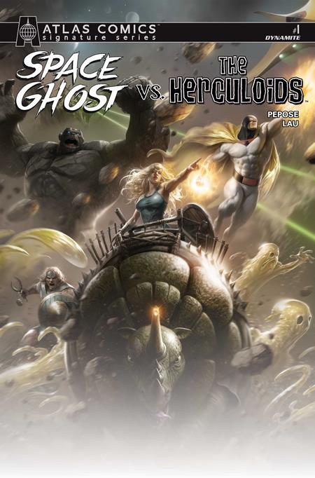 Space Ghost vs The Herculoids #1 - Francesco Mattina Atlas Edition Signed by David Pepose (Pre-Order) C34-P39