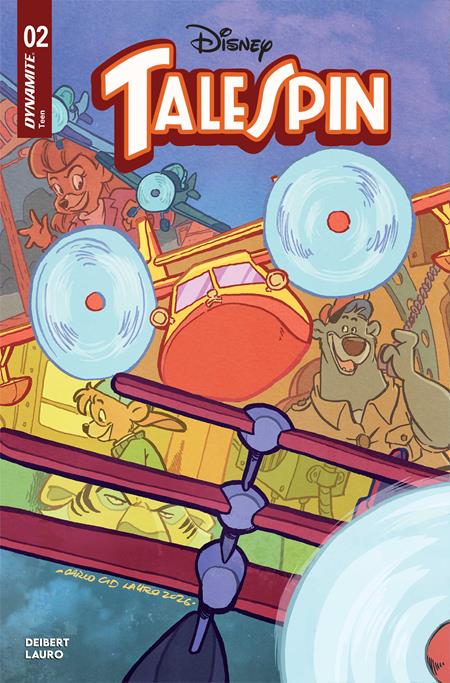 Disney's Talespin #2 - Dynamite - Carlo Lauro Main Cover (Pre-Order) C33-P36