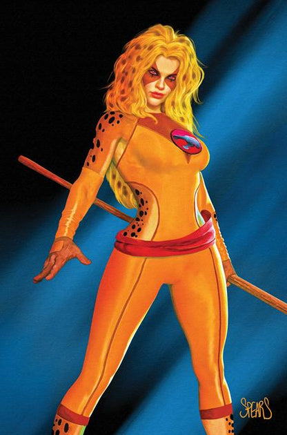 Thundercats: Cheetara #1 - Dynamite - Mark Spears Premium Metal Var (Closed) R2638