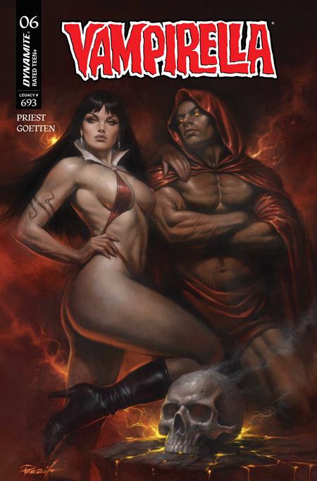 Vampirella #6 - Legacy #693 - Lucio Parrillo Main Cover (Pre-Order) C35-P38