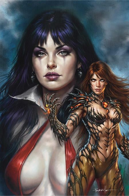 Vampirella x Witchblade Special - Lucio Parrillo Premium Metal Variant (Pre-Order) C35-P40