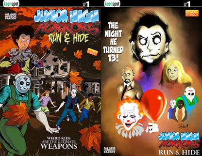 Junior High Horrors: Run & Hide - Kent, Potchak Holofoil Flip Variant (Closed) R2638