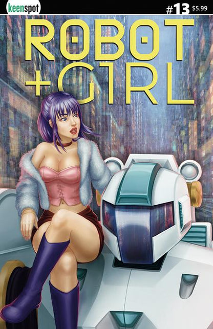 Robot + Girl #13 Cvr B Valery Kuts Var - Valery Kuts Variant (Closed) R2639