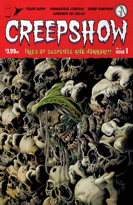 🔞 Creepshow #1 - Vol 05 - Image - Hotz, Brown Main Cover (Pre-Order) C34-P37