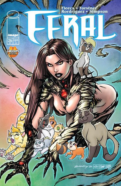 Feral #26 - Image - Fleecs, Forstner, Seeley Witchblade Team Up Var (Closed) R2638