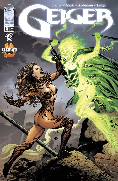 Geiger #25 - Image - Frank, Anderson Witchblade Team Up Var (Closed) R2639