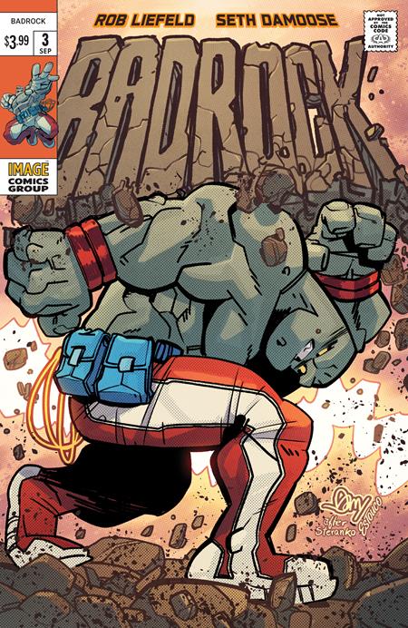 Badrock #3 - Youngblood - Seth Damoose Variant (Pre-Order) C35-P38