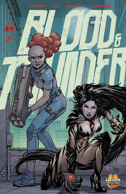 🔞 Blood & Thunder #17 - Image - Su, Cunniffe Witchblade Team Up Var (Closed) R2636