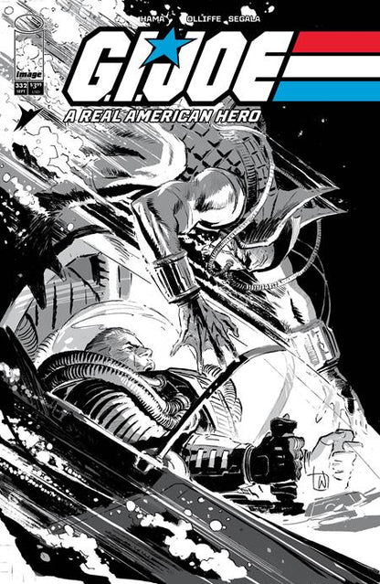 Gi Joe: A Real American Hero #332 - Lee Weeks B&W Var (Closed) R2636