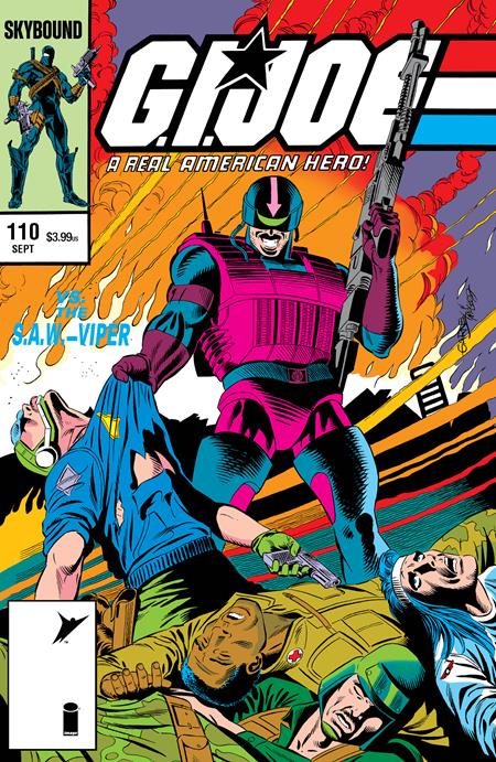 Gi Joe: A Real American Hero #110 - Hama Files Edition - Garney, McLeod Main Cover (Pre-Order) C35-P38