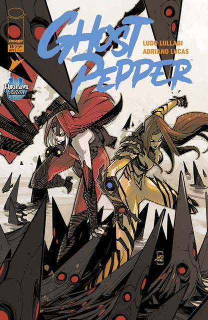 Ghost Pepper #15 - Image - Ludo Lullabi Witchblade Team Up Var (Closed) R2638