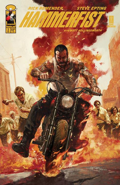🔞 Hammerfist #2 - Image - Rick Remender - Steve Epting Main Cvr (Closed) R2639