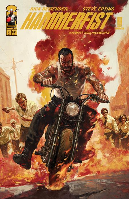 🔞 Hammerfist #2 - Image - Rick Remender - Steve Epting Main Cover (Pre-Order) C36-P39