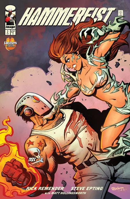 🔞 Hammerfist #2 - Image - Rick Remender - Brett Parson Variant (Pre-Order) C36-P39