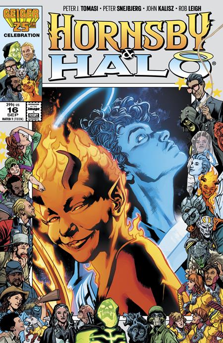 Hornsby & Halo #16 - Image - Hitch, Anderson Geiger #25 Anniversary Variant (Pre-Order) C34-P37