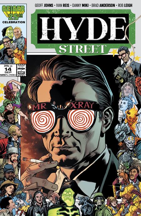 Hyde Street #14 - Image - Hitch, Anderson Geiger #25 Anniversary Variant (Pre-Order) C40-P43