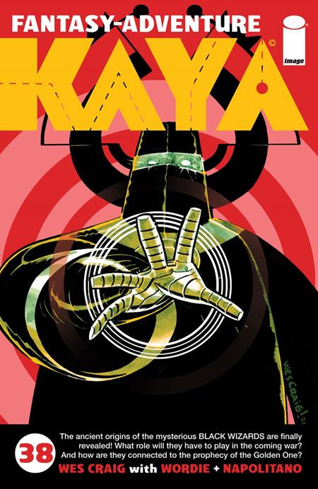 Kaya #38 - Image - Wes Craig Main Cvr (Pre-Order) C38-P41