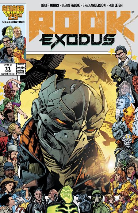 Rook Exodus #11 - Image - Hitch, Anderson Geiger #25 Anniversary Variant (Closed) R2635