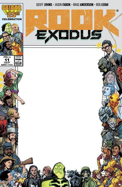 Rook Exodus #11 - Image - Blank Sketch Variant (Closed) R2635