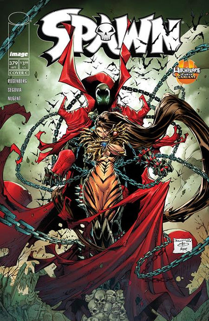Spawn #379 - Image - Brett Booth Witchblade Team Up Var (Closed) R2639