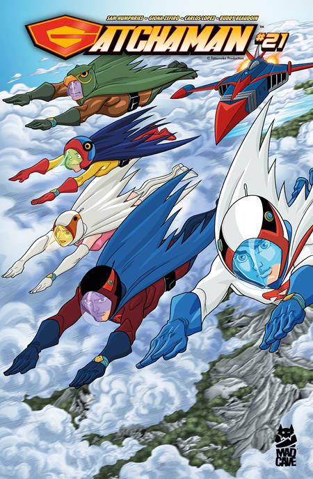Gatchaman #21 - Mad Cave - Batista, Cintron, Chu  Main Cover (Pre-Order) C36-P39