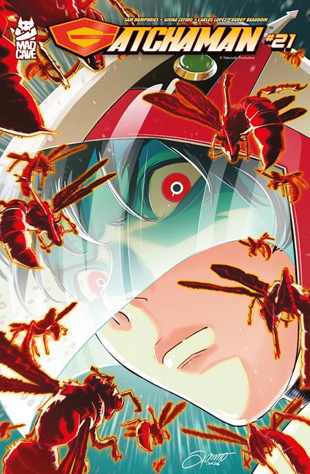 Gatchaman #21 - Mad Cave - Alessio Zonno Variant (Pre-Order) C36-P39