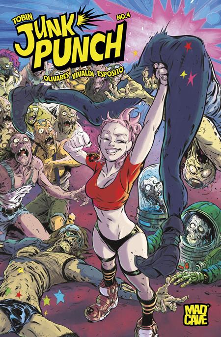 🔞 Junk Punch #4 - Mad Cave - Carlos Javier Olivares Main Cover (Pre-Order) C35-P38