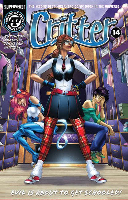 Critter #14 - Superverse - Antarctic Press - Alisson Borges Main Cvr (Closed) R2638