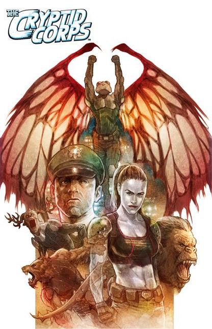 Cryptid Corps #5 - Horror - Antarctic Press - Erwin J Arroza Variant (Closed) R2635