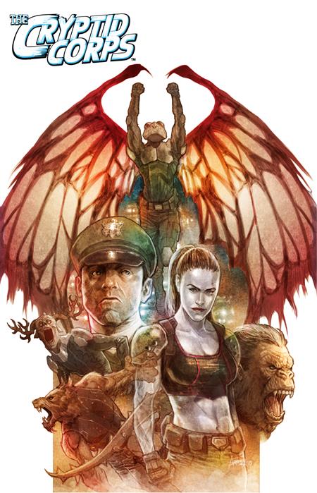 Cryptid Corps #5 - Horror - Antarctic Press - Erwin J Arroza Variant (Closed) R2635