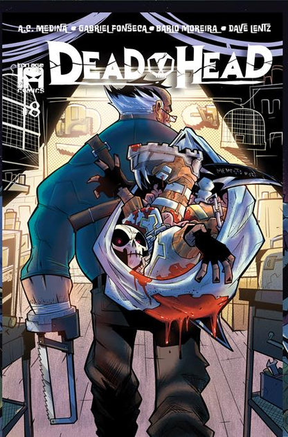 Dead Head #8 - Iron Age - Gabriel Fonseca Main Cover (Closed) R2639