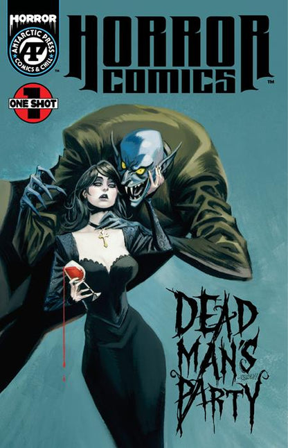 Dead Man's Party - Horror - Antarctic Press - Kelsey Shannon Main Cvr (Closed) R2639