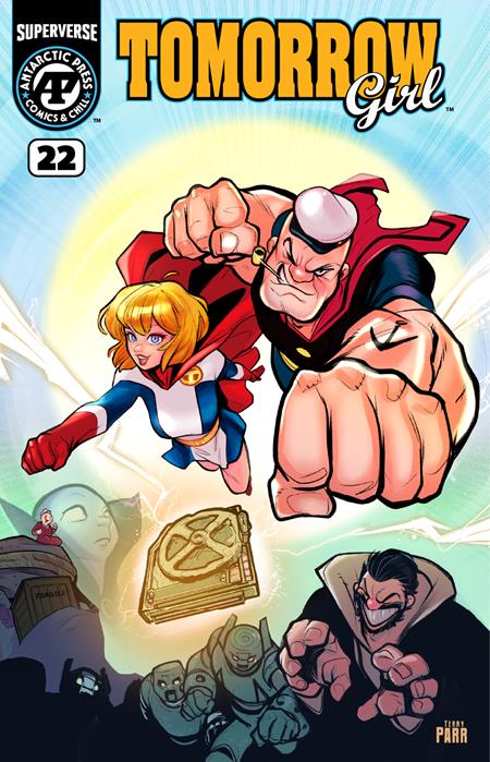 Tomorrow Girl #22 - Superverse - Antarctic Press - Terry Parr Main Cover (Pre-Order) C34-P37