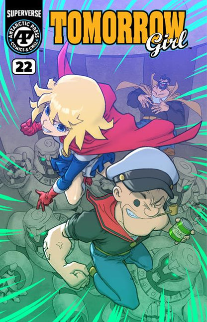 Tomorrow Girl #22 - Superverse - Antarctic Press - Daniel Coronado Var (Closed) R2637