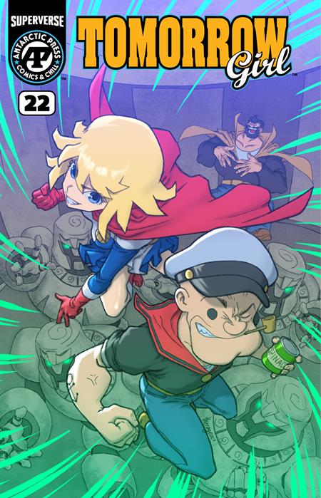 Tomorrow Girl #22 - Superverse - Antarctic Press - Daniel Coronado Variant (Pre-Order) C34-P37