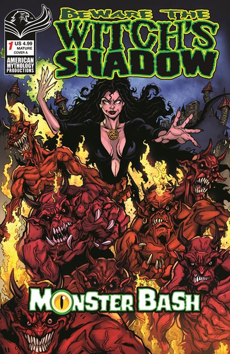 🔞 Beware the Witch's Shadow Monster Bash #1 - Puis Calzada Main Cover (Pre-Order) C36-P39