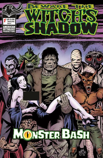 🔞 Beware the Witch's Shadow Monster Bash #1 - Dan Parsons Risque Var (Closed) R2639