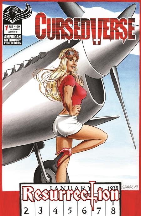 🔞 Cursedverse: Resurrection #1 - American Mythology - Mark Sparacio Variant (Pre-Order) C34-P37