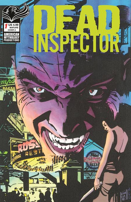 🔞 Dead Inspector #1 - American Mythology - Guglielmini, Giddings Main Cover (Pre-Order) C34-P37