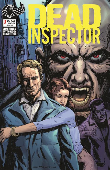 🔞 Dead Inspector #1 - American Mythology - Barry Orkin Variant (Pre-Order) C34-P37