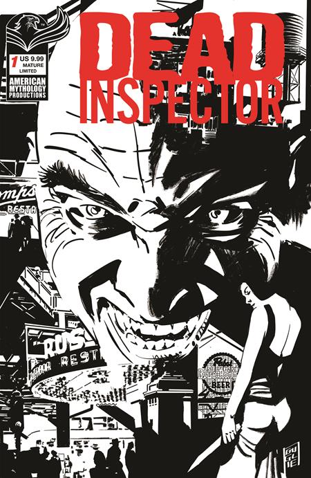 🔞 Dead Inspector #1 - American Mythology - Simone Guglielmini Variant (Pre-Order) C34-P37