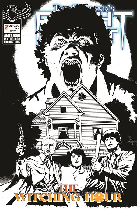 Fright Night: Witching Hour #2 - American Mythology - Roy Allan Martinez Limited B&W Variant (Pre-Order) C36-P39