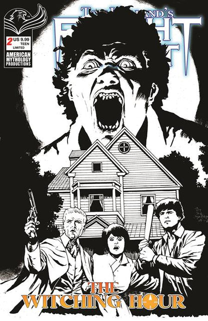 Fright Night: Witching Hour #2 - American Mythology - Roy Allan Martinez Limited B&W Var (Closed) R2639