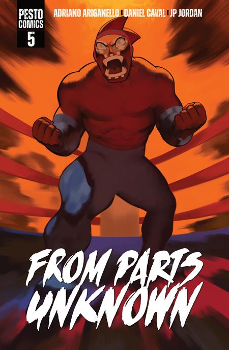 From Parts Unknown #5 - Prana Publishers - Caval, Jordan Main Cover (Pre-Order) C32-P36