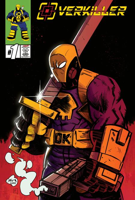 Overkiller #1 -  Prana Publishers - Kevin Tran Main Cvr (Closed) R2638