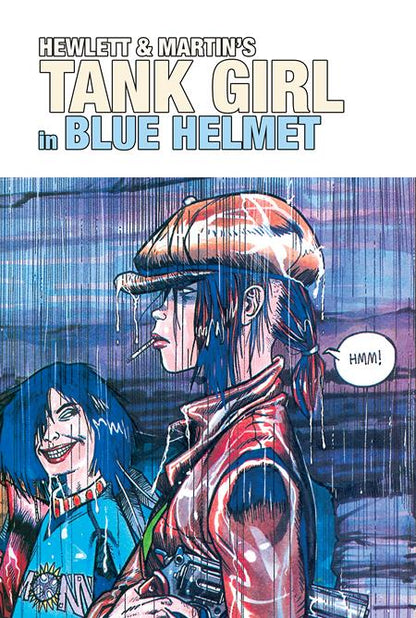 🔞 Tank Girl in Blue Helmet - Summer Special - Jamie Hewlett Var (Closed) R2636