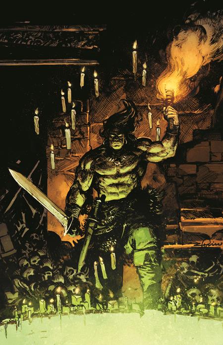 🔞 Conan the Barbarian: Tides of the Tyrant King #1 - Gerardo Zaffino Virgin Variant (Pre-Order) C35-P38