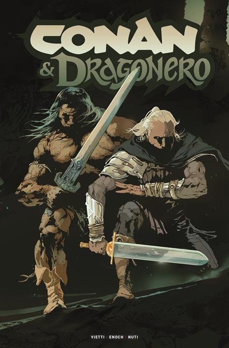 🔞 Conan the Barbarian & Dragonero #5 - Stevan Subic Main Cover (Closed) R2635